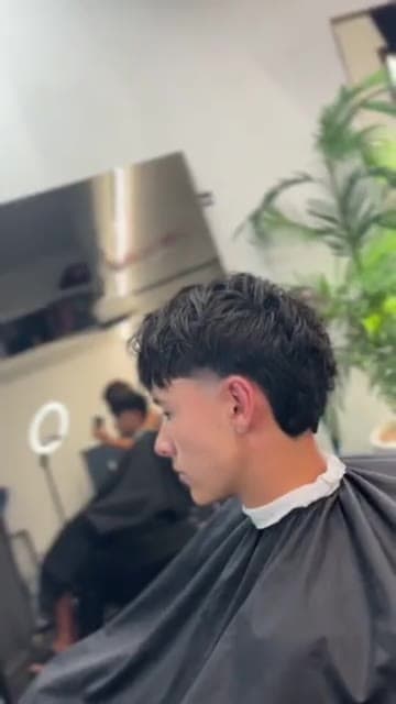 Fade haircut detail at Carvajal Trims, Calgary