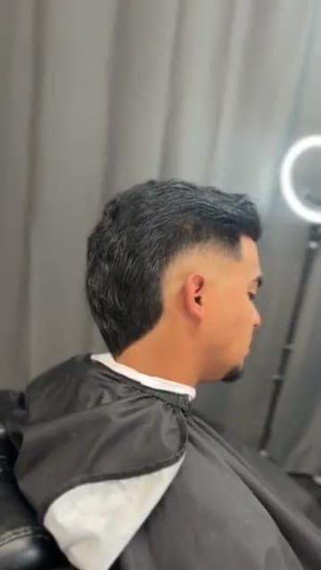 Finished men's haircut at Carvajal Trims, Calgary